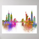 Suche nach new york skyline poster Neue york stadt