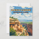 Recherche de parc national vœux cartes Rétro