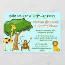 Recherche de singe drôle invitations Fête d'anniversaire