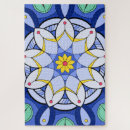 Recherche de mandalas puzzles Motif