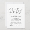 Recherche de oh boy invitations Typographie