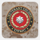 Recherche de lieutenant autocollants Sendoff ltcol usmc