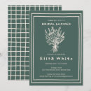 Suche nach rustic bridal shower einladungen Modern