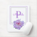 Suche nach lila blumen mousepads Monogramm