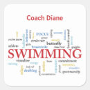 Recherche de natation autocollants Merci