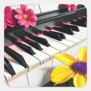Recherche de pianos autocollants Rose