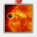 Recherche de gaz ornements Extrasolar