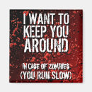 Recherche de zombis dans mon magnets Humour
