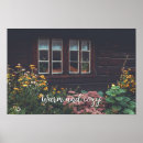 Suche nach hütte garten poster Landleben