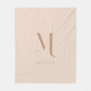Suche nach beige fleecedecken Monogramm
