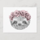Suche nach sloth postkarten Blume