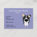 Suche nach border collie visitenkarten Hund