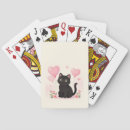 Recherche de chats jeux de cartes Noir