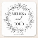 Suche nach hochzeits empfang untersetzer Newly weds