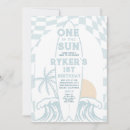 Recherche de surfboard anniversaire invitations Fête d'anniversaire de surf