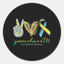 Suche nach down syndrom aufkleber Liebe