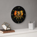 Recherche de hiboux mignons horloges Noir