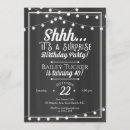 Recherche de shhh surprise invitations Fête d'anniversaire pour adulte