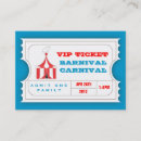 Suche nach karneval visitenkarten Zirkus