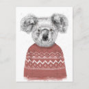 Recherche de koala noël cartes postales Ours
