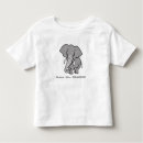 Recherche de éléphant mignon tshirts Faune