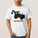Recherche de bulldozer tshirts Excavation