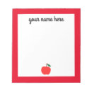 Suche nach teacher notizblock Apfel