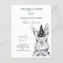 Recherche de le lapin blanc invitations Pour enfants