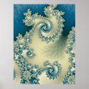 Recherche de paysage de fractale posters Spirale