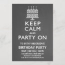 Recherche de restez calme invitations Moderne