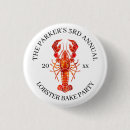 Recherche de homard badges Rouge