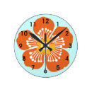 Recherche de fleurs tropicales horloges Orange