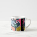 Recherche de éléphant coloré tasses Motif d'éléphant