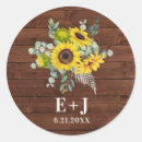 Suche nach sonnenblume für sie hochzeit aufkleber Land