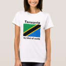 Recherche de la tanzanie tshirts Drapeaux du monde
