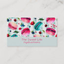 Recherche de plats gastronomiques cartes visite Pâtisserie