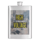 Suche nach gefahr flachmänner Warnschild