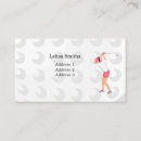 Recherche de golfeur cartes visite Affaires