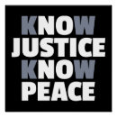 Suche nach gerechtigkeit poster Frieden