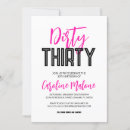 Suche nach dirty thirty einladungen Rosa