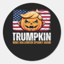 Recherche de trompette drôle autocollants Halloween de trompette
