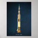 Suche nach mondlandung poster Rakete