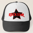 Recherche de vedette du rock casquettes Cool