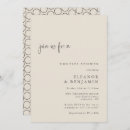 Recherche de ivory bridal shower invitations Élégant