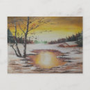 Suche nach winter scene postkarten Bäume