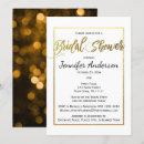 Recherche de hollywood bridal shower invitations Noir