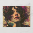 Suche nach frau gesicht postkarten Ai generiert