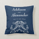 Suche nach nautical wedding kissen Ozean