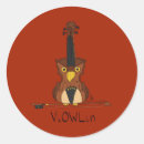 Recherche de violon autocollants Drôle