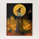 Recherche de sorcière puzzles Maison hantée